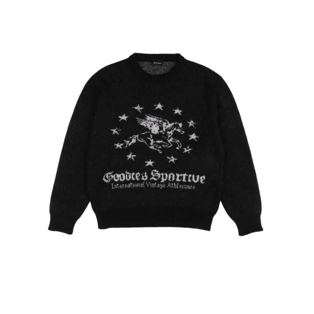 BLACK BEAN KNIT