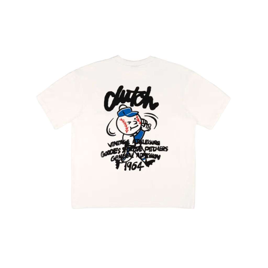 PITCHER'S WHITE TEE