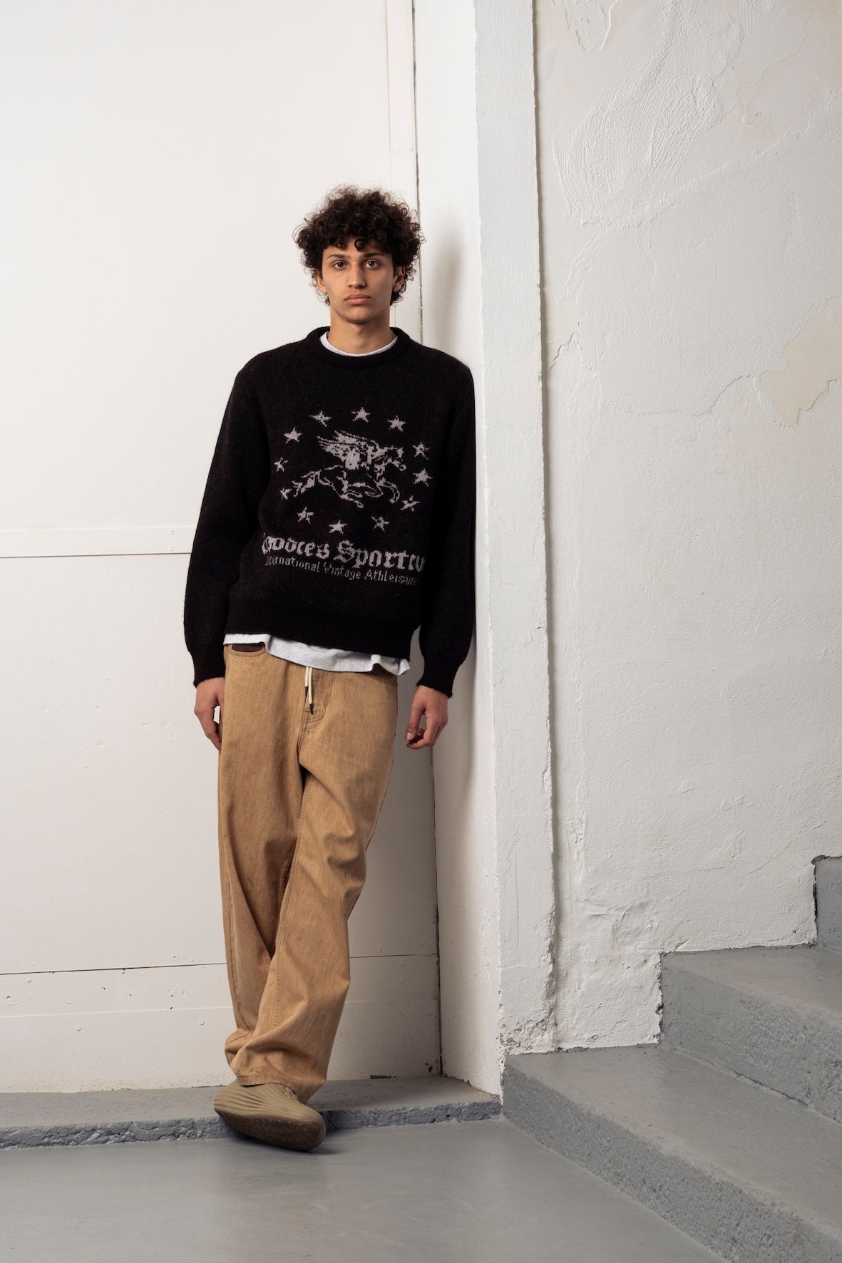 BLACK BEAN KNIT