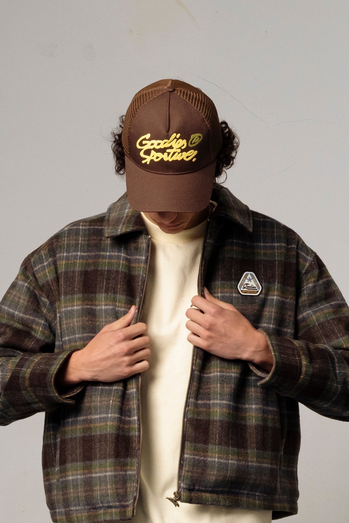 BROWN SPORTIVE CAP