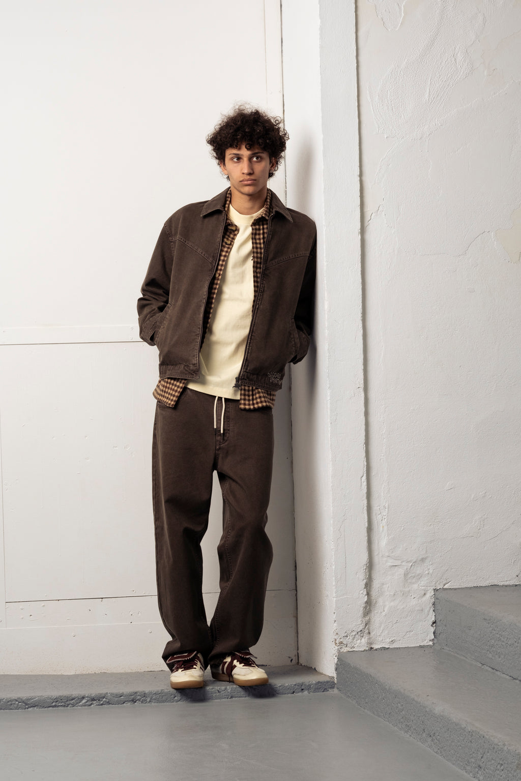 EVERYDAY QUARTIER BROWN JACKET