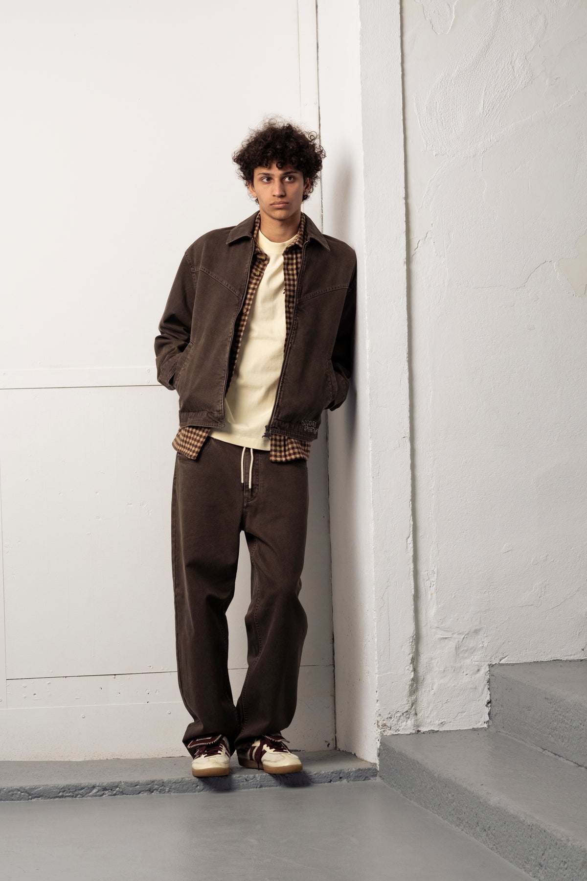 EVERYDAY QUARTIER BROWN JACKET