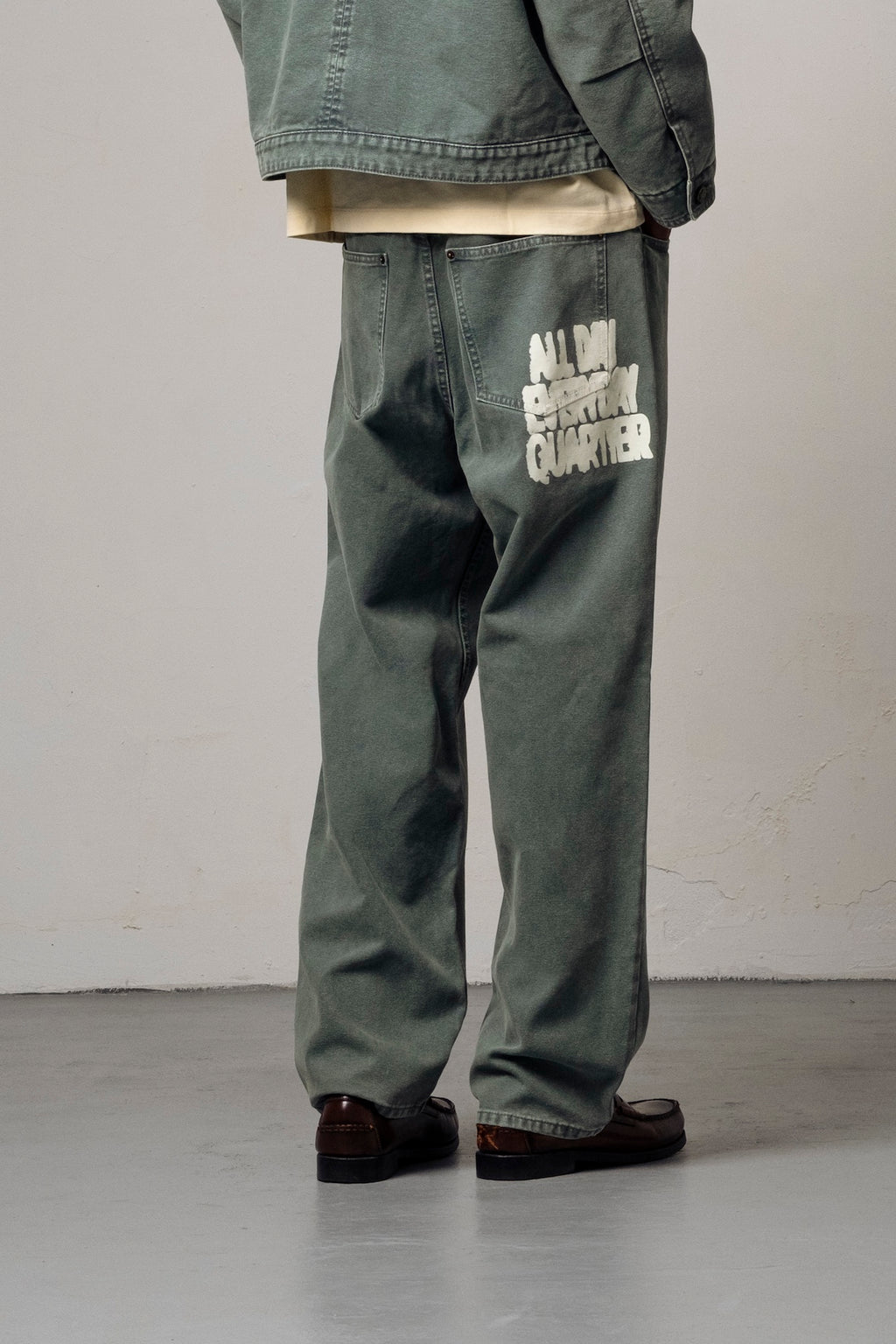 EVERYDAY QUARTIER GREEN PANTS