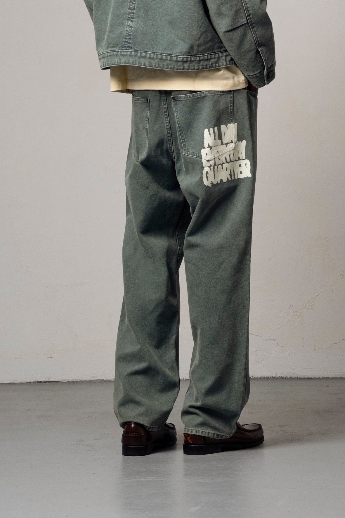 EVERYDAY QUARTIER GREEN PANTS
