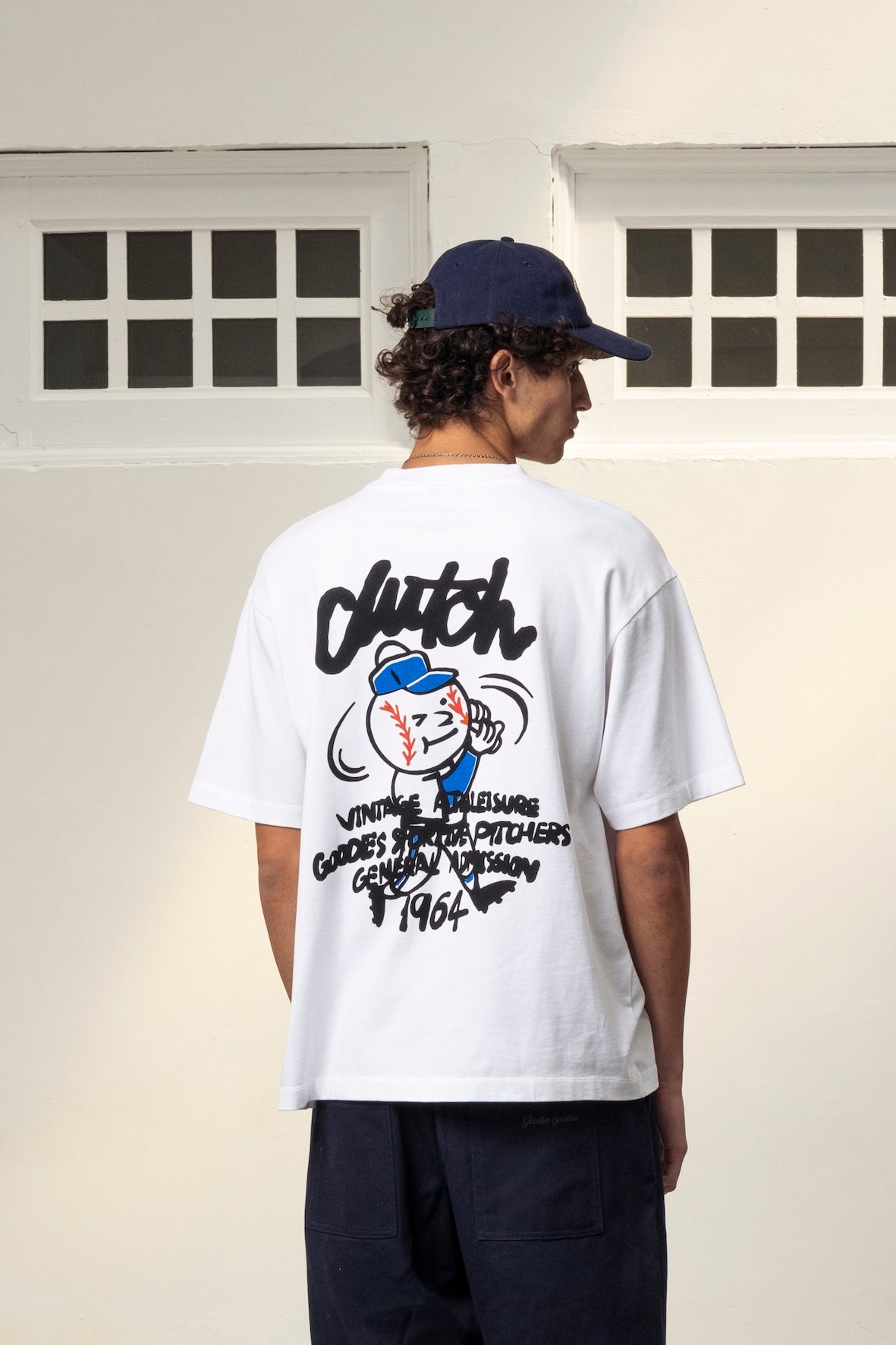 PITCHER'S WHITE TEE