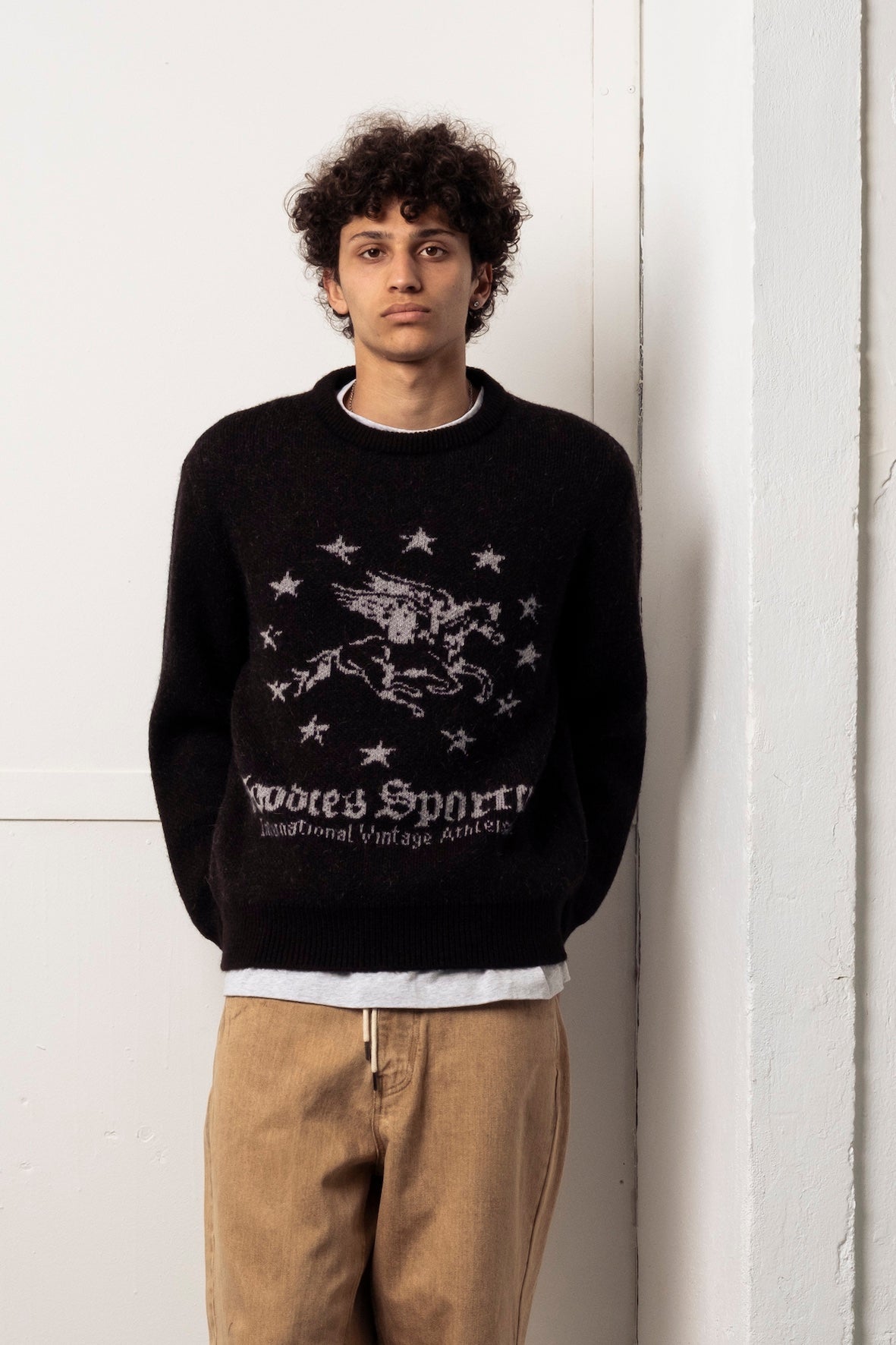 BLACK BEAN KNIT