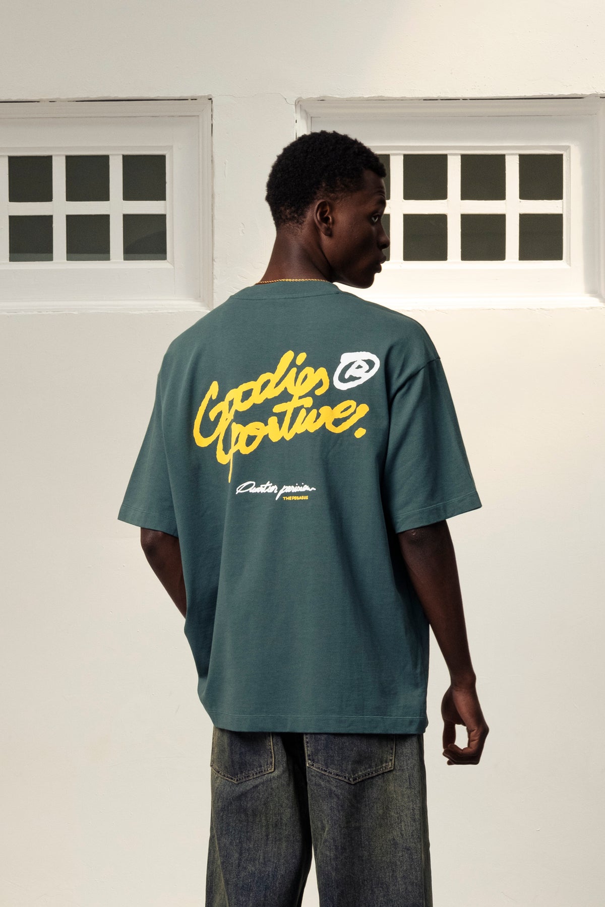 THE PEGASUS GREEN TEE