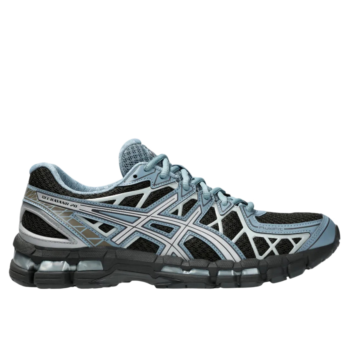 ASICS GEL-KAYANO 20 BLACK COFFEE/PURE SILVER