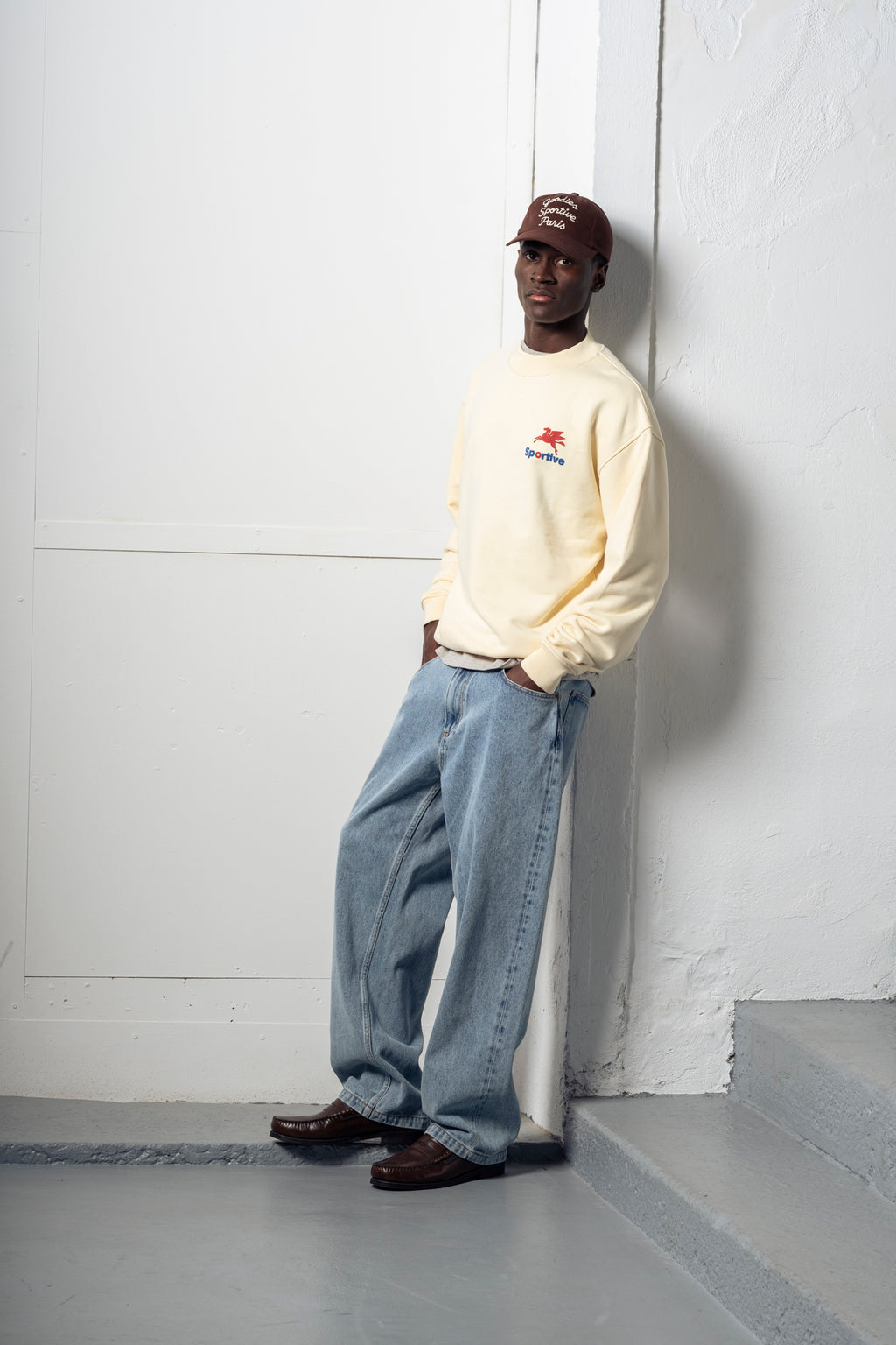 550G PEGASUS BUTTER CREWNECK
