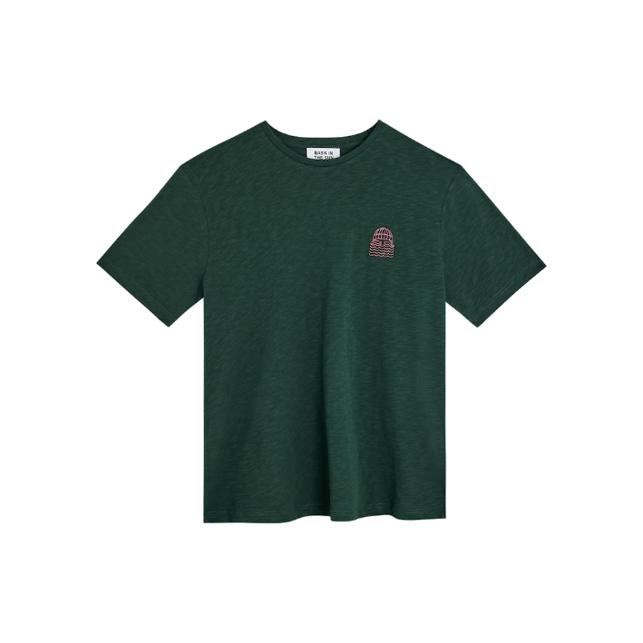 BASK IN THE SUN MINI TO THE SEA TEE FOREST