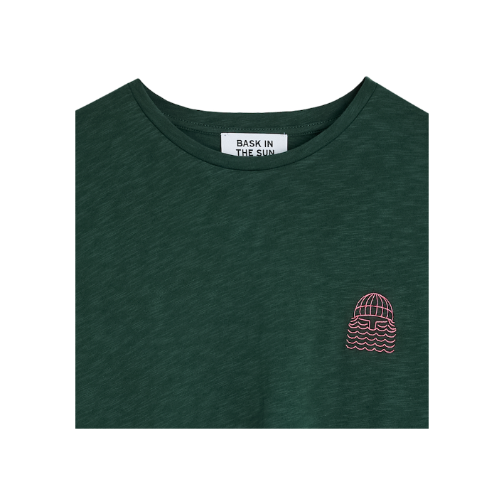 BASK IN THE SUN MINI TO THE SEA TEE FOREST