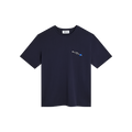 BASK IN THE SUN HEART TEE NAVY