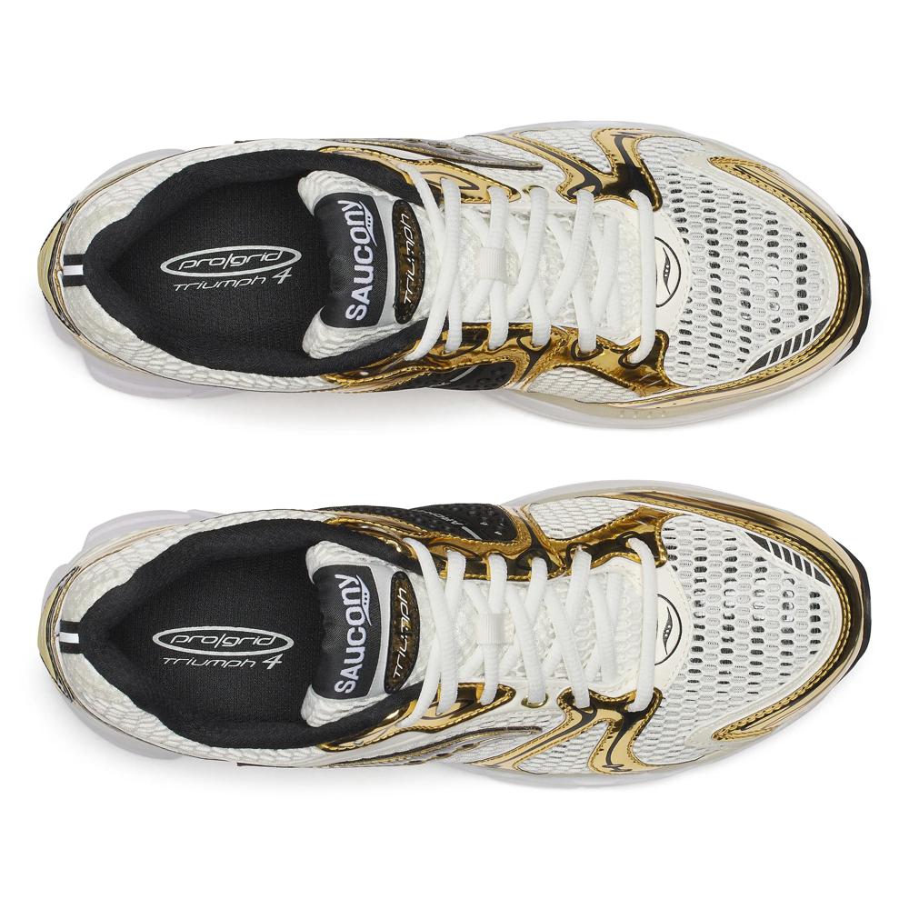 SAUCONY PROGRID TRIUMPH 4 EGRET/BLACK