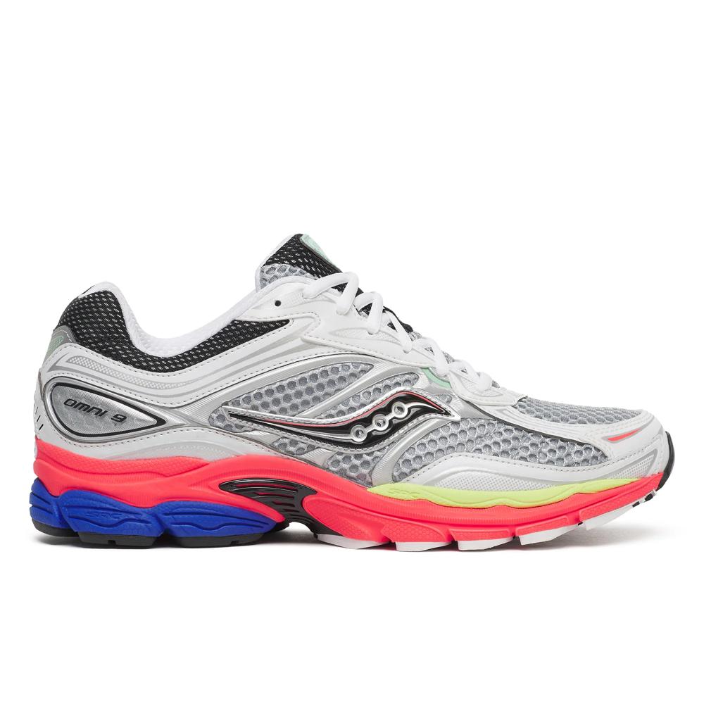 SAUCONY PROGRID OMNI 9 WHITE/VIZIRED
