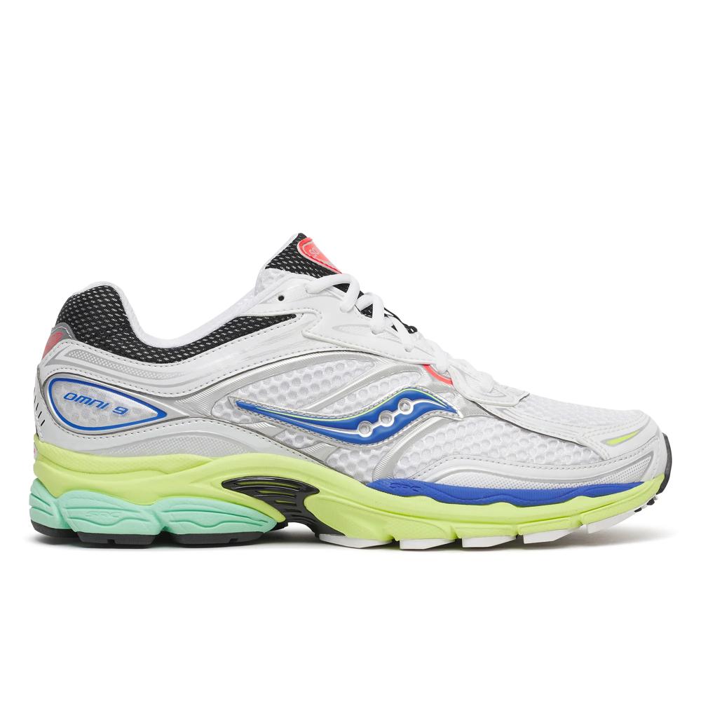 SAUCONY PROGRID OMNI 9 WHITE/TART