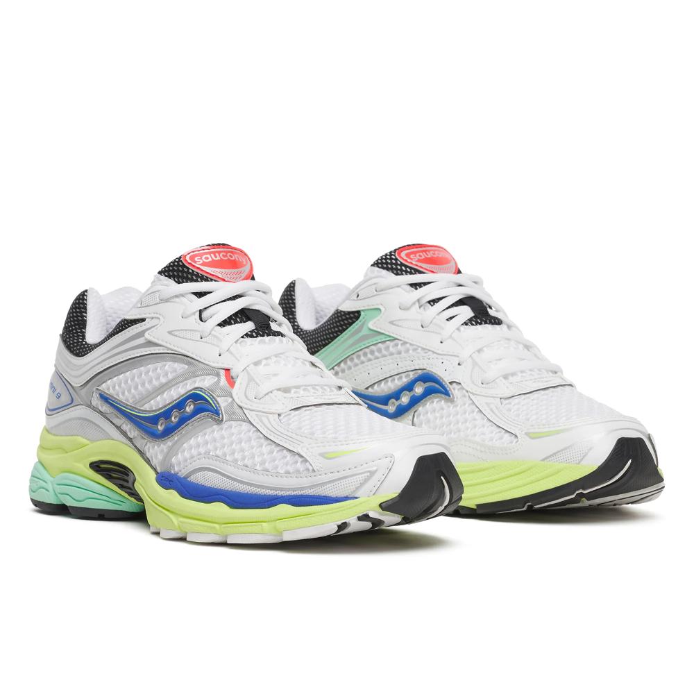 SAUCONY PROGRID OMNI 9 WHITE/TART