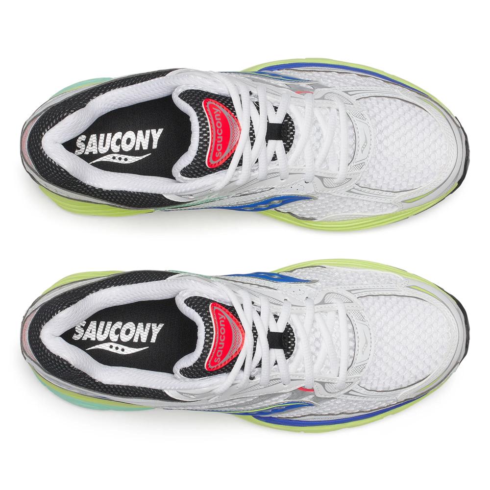 SAUCONY PROGRID OMNI 9 WHITE/TART