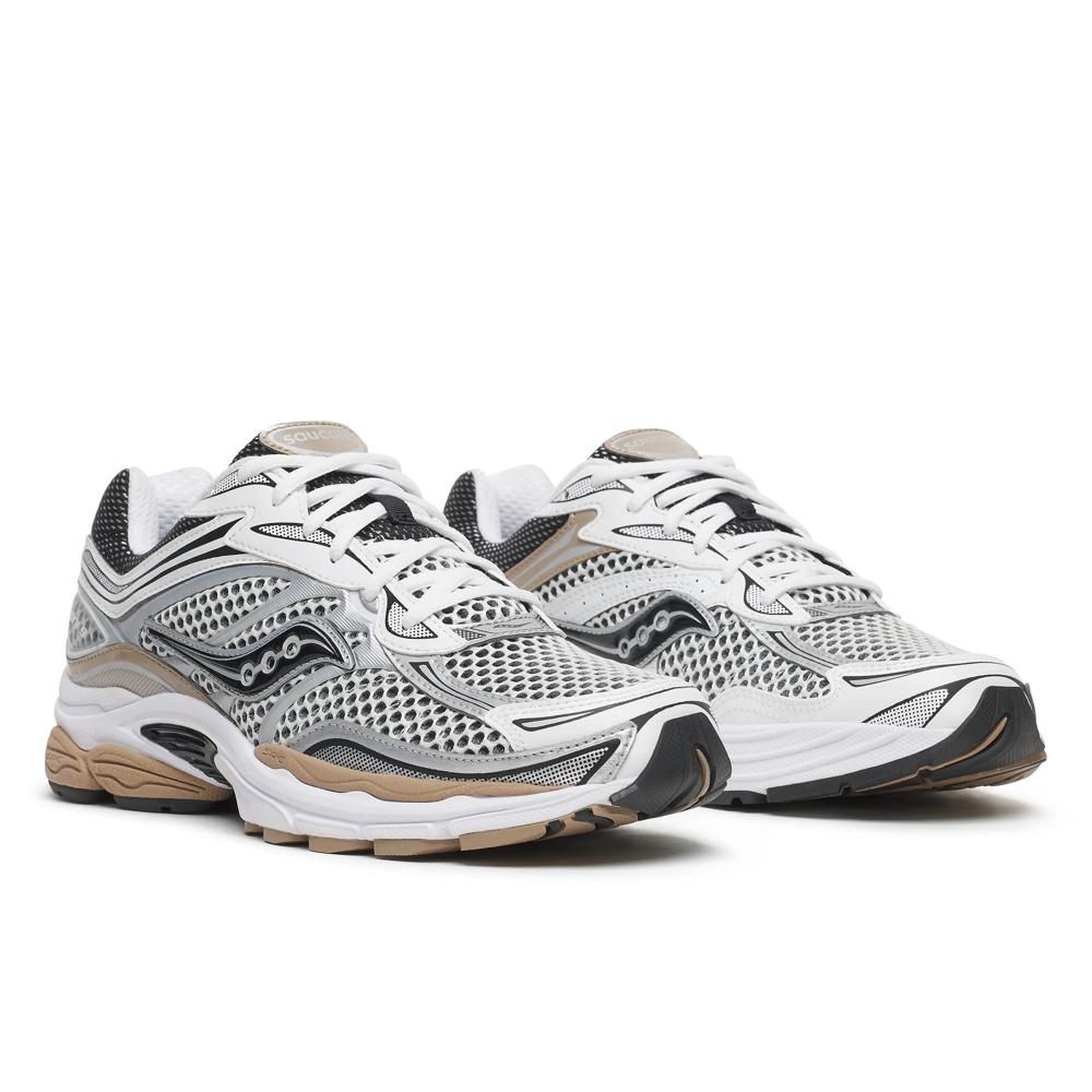 SAUCONY PROGRID OMNI 9 WHITE/SADDLE