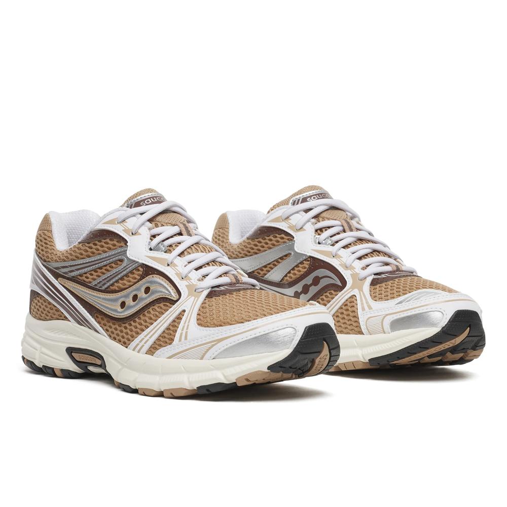 SAUCONY GRID LEGACY SADDLE/WHITE