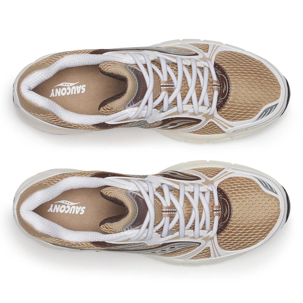 SAUCONY GRID LEGACY SADDLE/WHITE