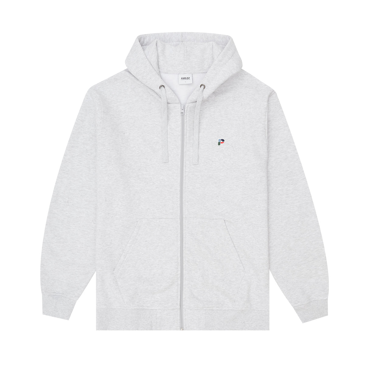 PARLEZ SABLON ZIP THRU HOODIE HEATHER