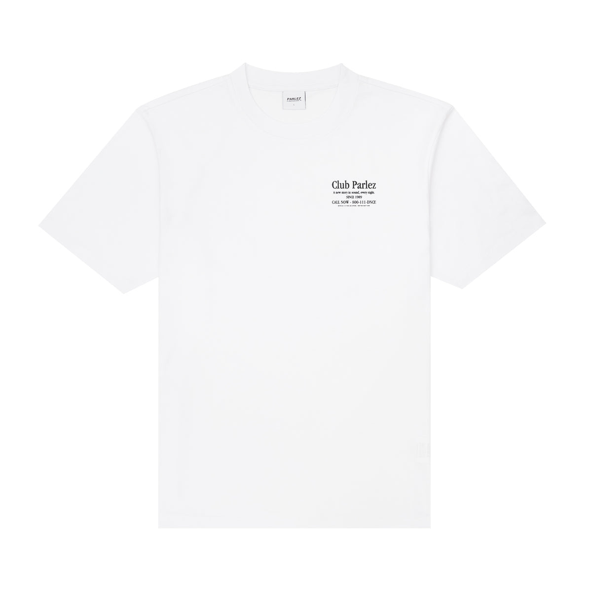 PARLEZ SHAKE T SHIRT WHITE