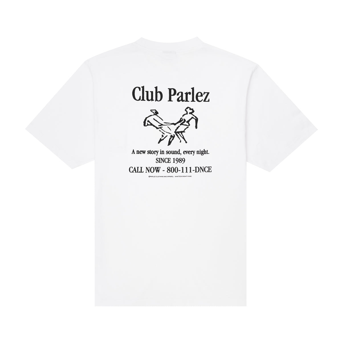 PARLEZ SHAKE T SHIRT WHITE